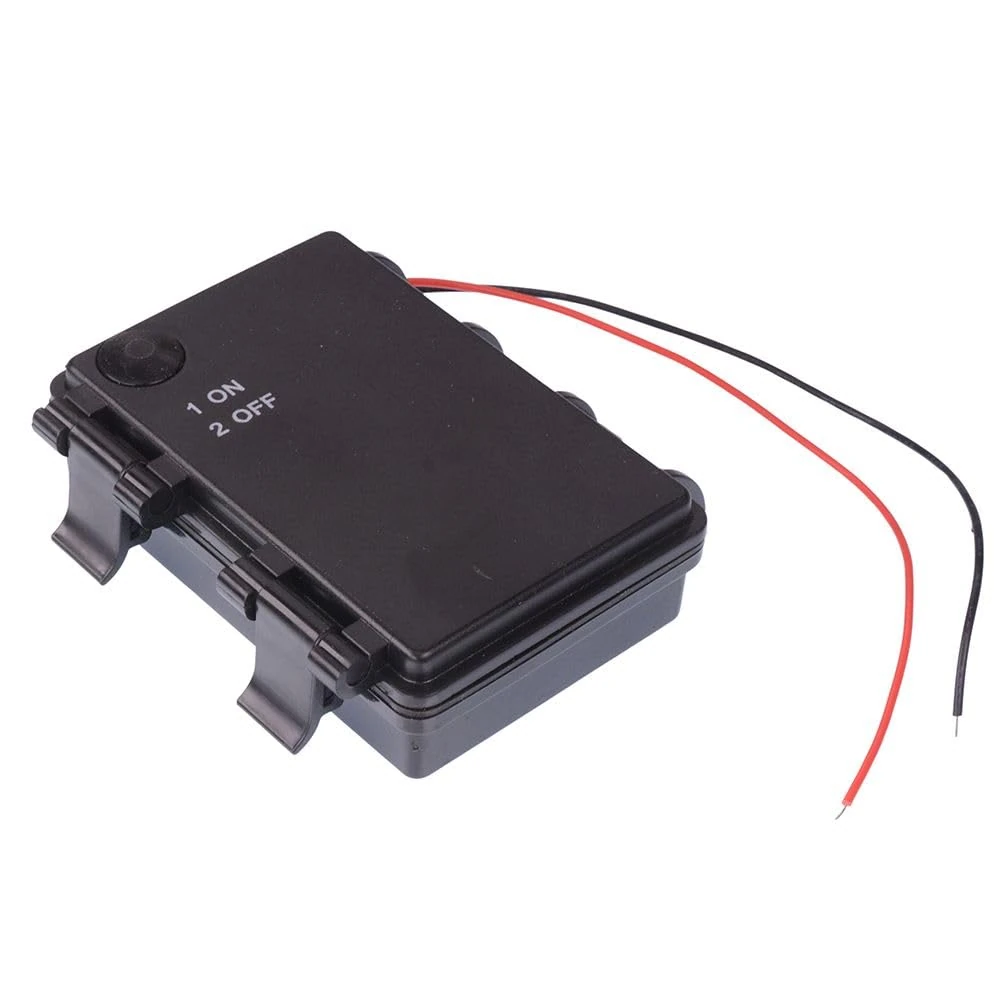 AA X 3 Waterproof Enclosed Battery Holder with Switch (Quantity 1)