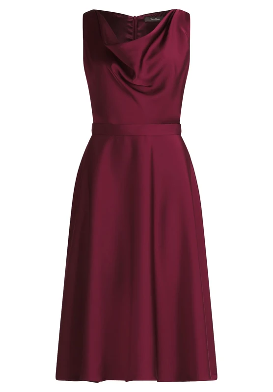 Vera Mont 0323/4262 Dress, Deep Wine, 48 Women, Deep Wine, UK 11.5