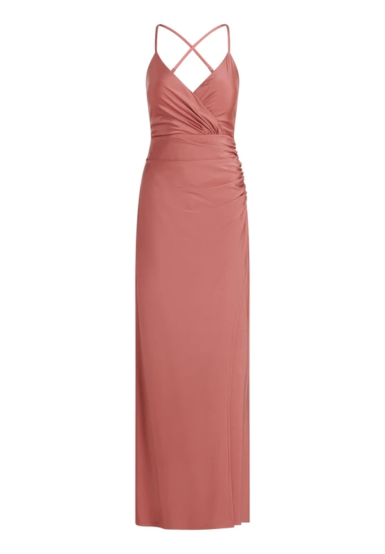 Vera Mont Women's Evening Dress, Bright Rust, 16