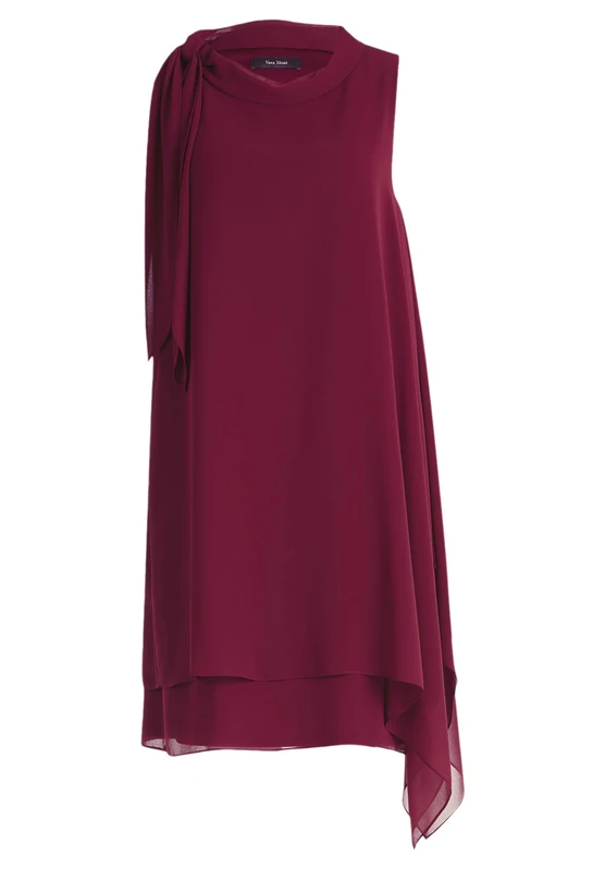 Vera Mont 0325/4825 Dress, Deep Wine, 40 for Women, Deep Wine, 10 - Image 1