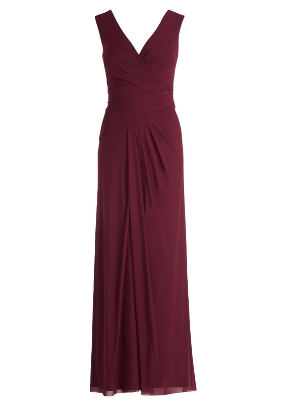 Vera Mont Women's Evening Dress, Deep Wine, 22
