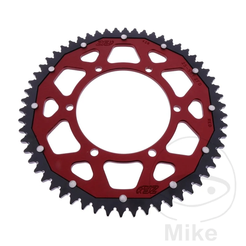 ZF Kettenrad Dual 58Z Teilung 428 Red