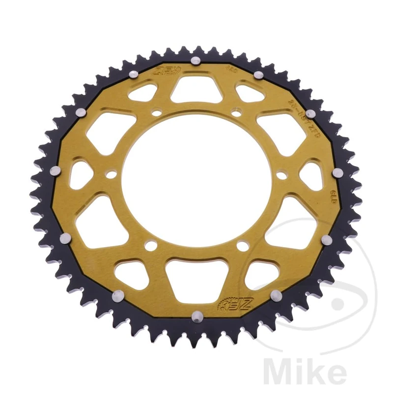 ZF Kettenrad Dual 58Z Teilung 428 Gold