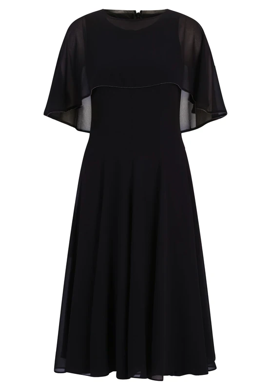 Vera Mont 4978/4000 Dress, Black, 44 Women, Black, 10