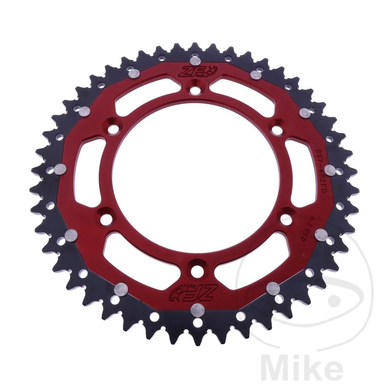 ZF Kettenrad Dual 48Z Teilung 520 Red