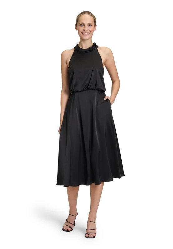 Vera Mont Women's Cocktail Dress, Black, 10