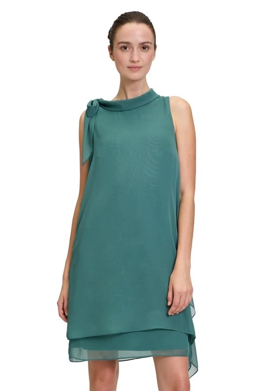 Vera Mont Women's Cocktail Dress, Dark Emerald, 6