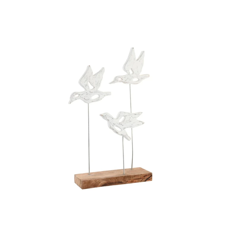 Mango Hierro Figure, 32 x 10 x 51 cm, PAJAROS Blanco