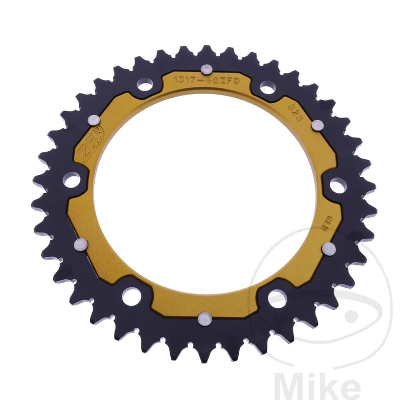 ZF Kettenrad Dual 40Z Teilung 525 Gold