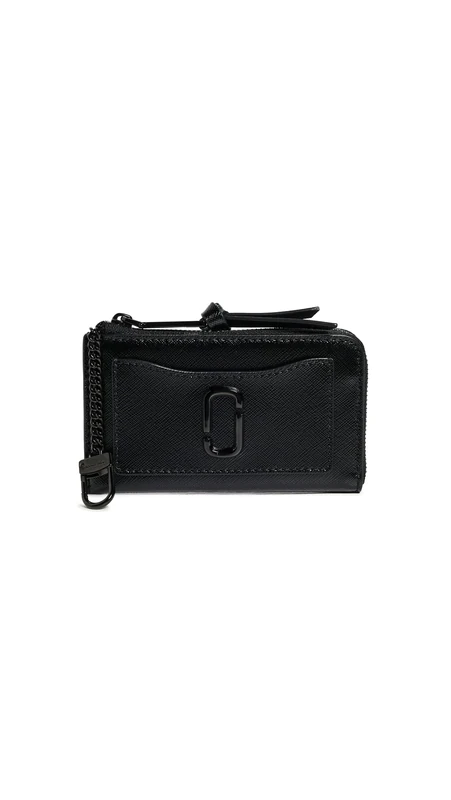 MARC JACOBS 2F3SMP052S07-001 The TOP Zip Multi Wallet Wallet Women's Black Size ONE Size