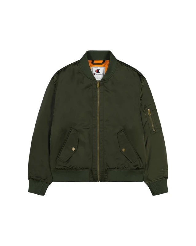 Champion Women's Legacy Outdoor W (117578) -Polyfield Fake Memory 200gr High-Neck Jacket, Green (GS508), S