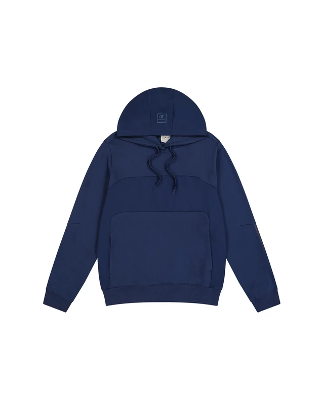 Champion Legacy C-Tech (220391) - Soft Compact Poly Fleece Hoodie, Navy Blue (NAVA), XS Men FW24, Navy Blue, XS