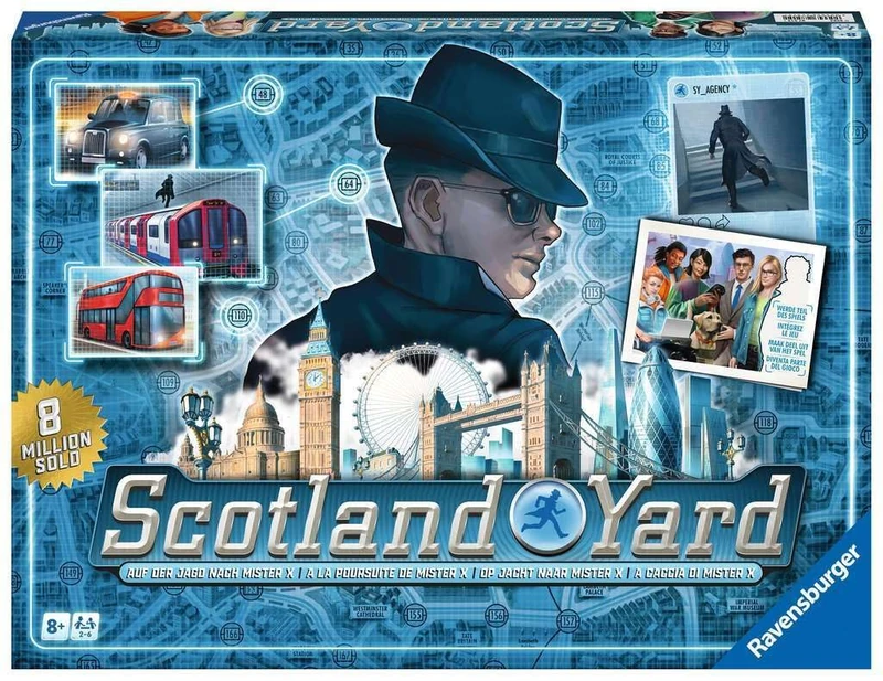 Ravensburger Scotland Yard 27515 Family Game Board Game for Children and Adults Game of the Year for 2-6 Players from 8 Years