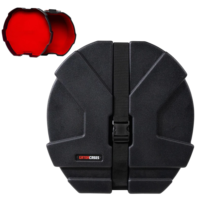 Gator Cases GPC1614 Grooves Roto Floor Tom Case – Durable Drum Case for 16-Inch Floor Tom – Heavy-Duty Protection for Drummers, Touring, Studio, Black