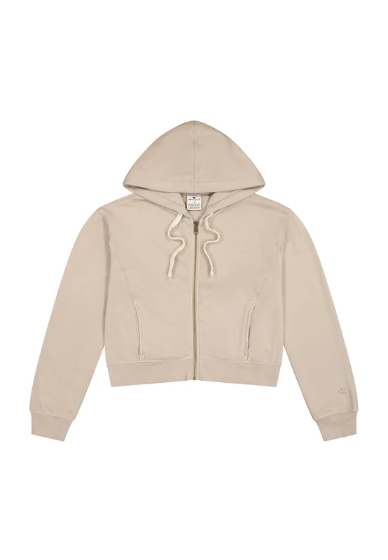 Champion Legacy Vintage Wash W (117631) - Nano-Fleece Hooded Sweatshirt, Tan Brown (ASG), L Women FW24, Brown Tanned (Asg), L