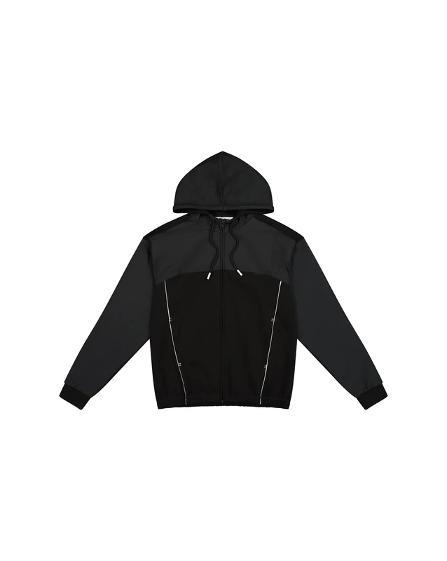 Champion Women's Legacy C-tech W (117474) -Tcv Stretch Poly-Cotton Interlock Full-Zip Hooded Sweatshirt, Black (KK001), XS