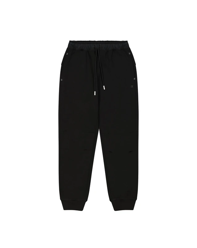 Champion Legacy C-Tech W (117477) TCV Stretch Poly-Cotton Interlock Rib Cuff Tracksuit Trousers, Black, XS Women FW24, Black (NBK), XS
