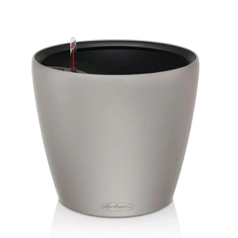 Lechuza - Classico Colour LS Planter Sand Brown with Irrigation System Diameter 35 x 32 cm 14282
