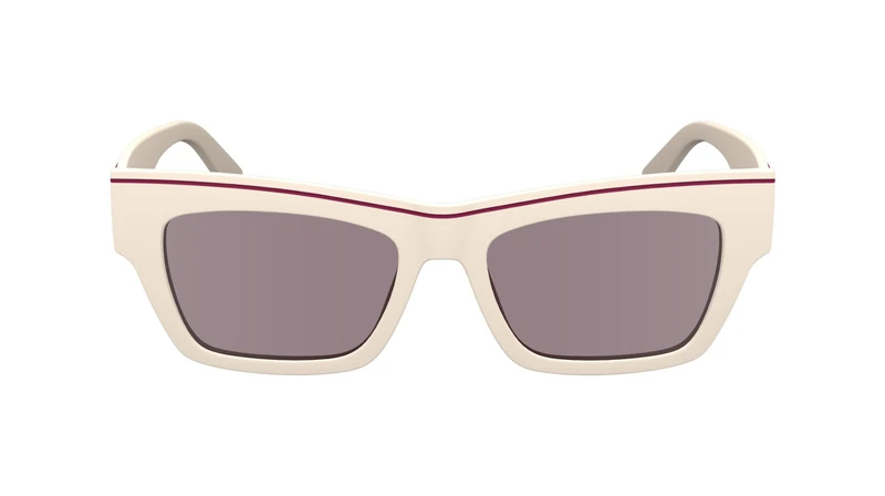 Calvin Klein Jeans Unisex Adult Sunglasses CKJ24602S - Blush with Solid Rose Lens