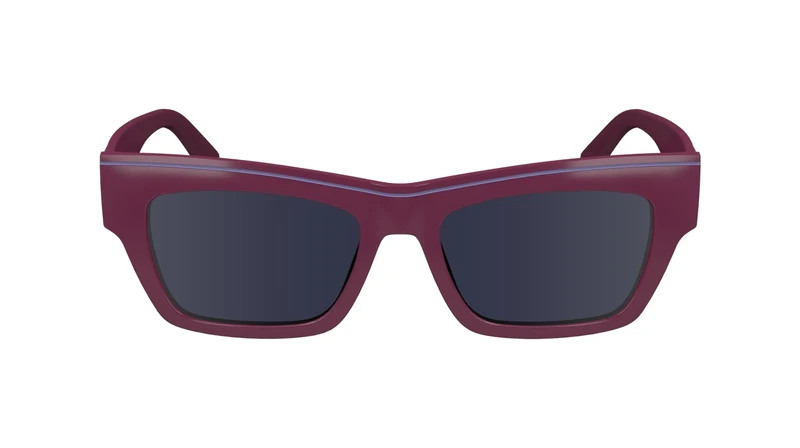 CALVIN KLEIN Jeans Unisex Adult Sunglasses CKJ24602S - Cyclamen with Solid Violet Lens