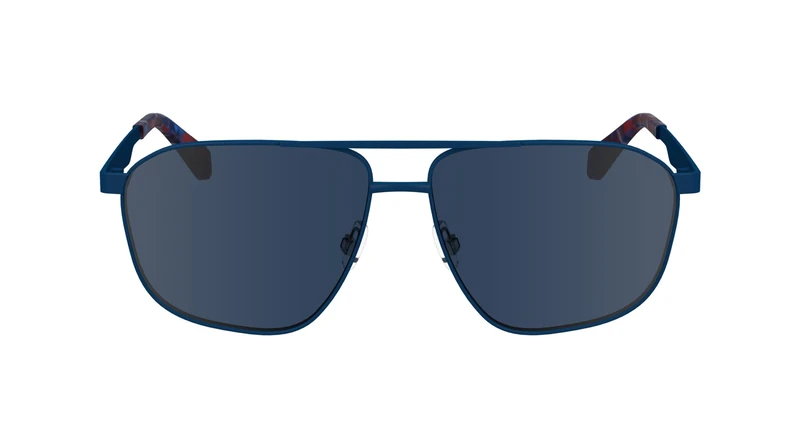 CALVIN KLEIN Jeans Men's Sunglasses CKJ24202S - Blue with Solid Blue Lens
