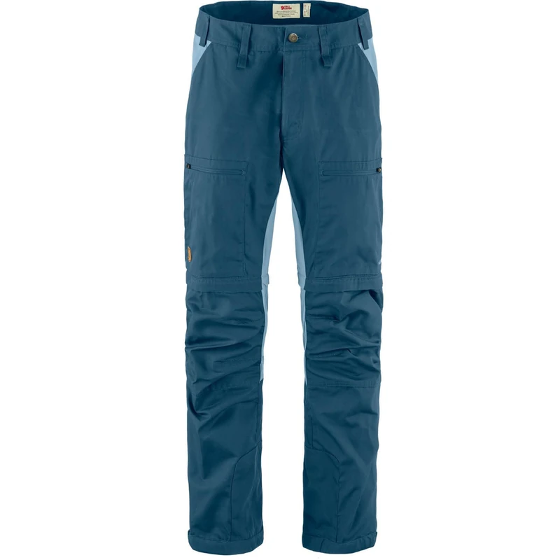 Fjallraven 81535-620-625 Abisko Lite Trekking Zip-Off M Long Pants Men's Green-Laurel Green Size 56