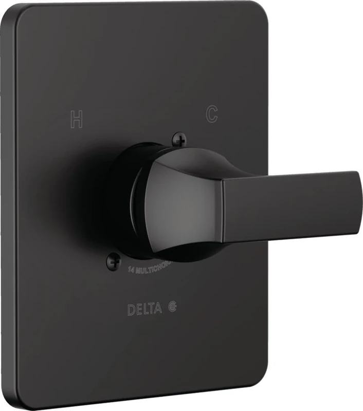 Delta T14037-BL Velum Valve Trim, Matte Black