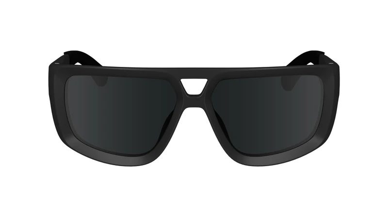 Calvin Klein Jeans Unisex Adult Sunglasses CKJ24605S - Black with Solid Grey Lens