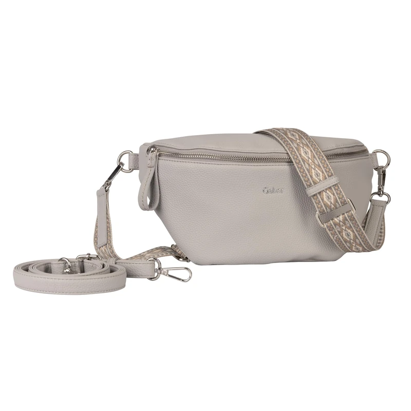 Gabor Bags Silena Women's Belt Bag Bum Bag Small Grey, Gray, S