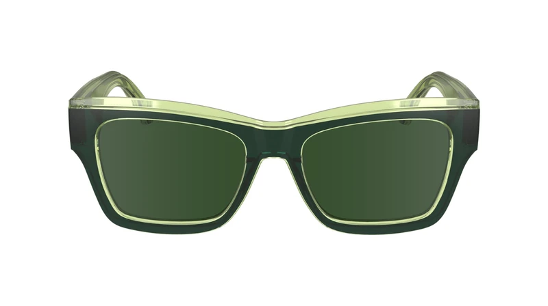 CALVIN KLEIN Jeans Unisex Adult Sunglasses CKJ24609S - Petrol with Solid Green Lens