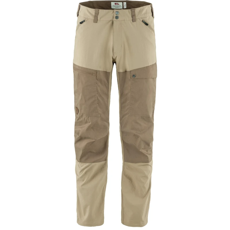 Fjallraven 81152R-118-244 Abisko Midsummer TRS M Reg Pants Men's Fossil-Suede Brown Size 50