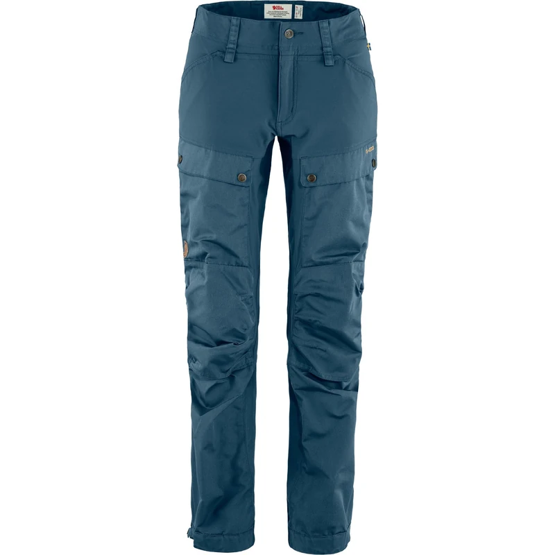 Fjallraven 86706-534 Keb Trousers W Pants Women's Indigo Blue Size 50/R