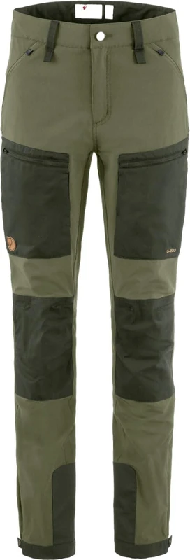 Fjallraven 14200141-625-662 Keb Agile Trousers W Pants Women's Laurel Green-Deep Forest Size 38/L