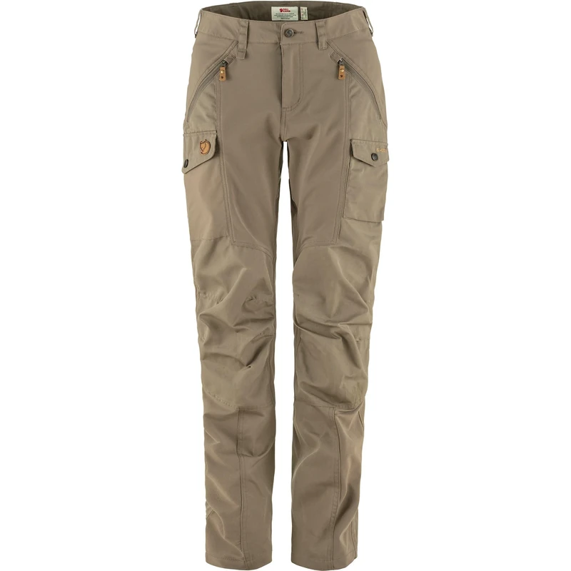 Fjallraven 89638-244 Nikka Trousers Curved W Pants Women's Suede Brown Size 46