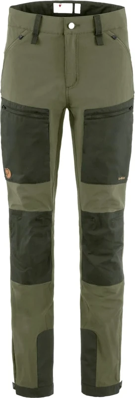 Fjallraven 14200141-625-662 Keb Agile Trousers W Pants Women's Laurel Green-Deep Forest Size 34/L