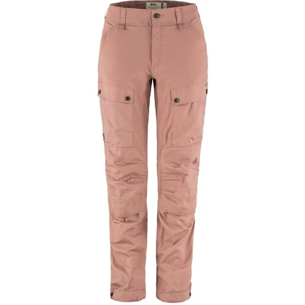 Fjallraven 86705-300 Keb Trousers Curved W Pants Women's Dusty Rose Size 38/L