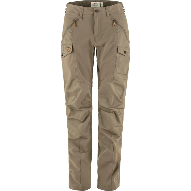 Fjallraven 89638-244 Nikka Trousers Curved W Pants Women's Suede Brown Size 44