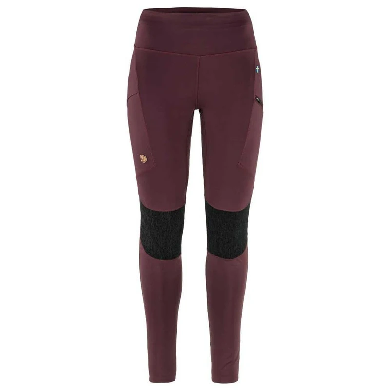 Fjallraven 87143-357 Abisko Trekking Tights HD W Pants Women's Port Size XS