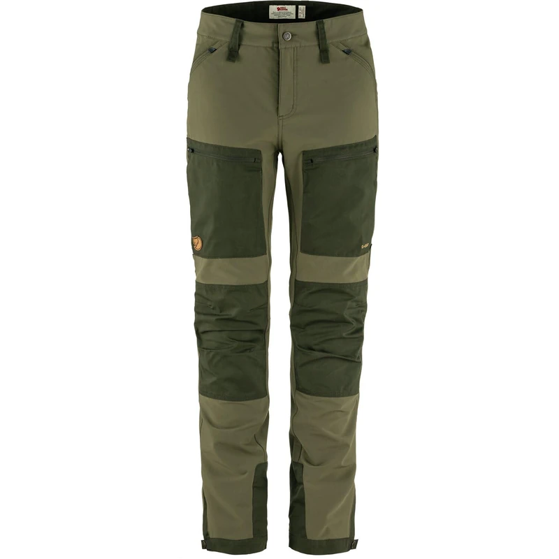 Fjallraven 14200141-625-662 Keb Agile Trousers W Pants Women's Laurel Green-Deep Forest Size 38/S