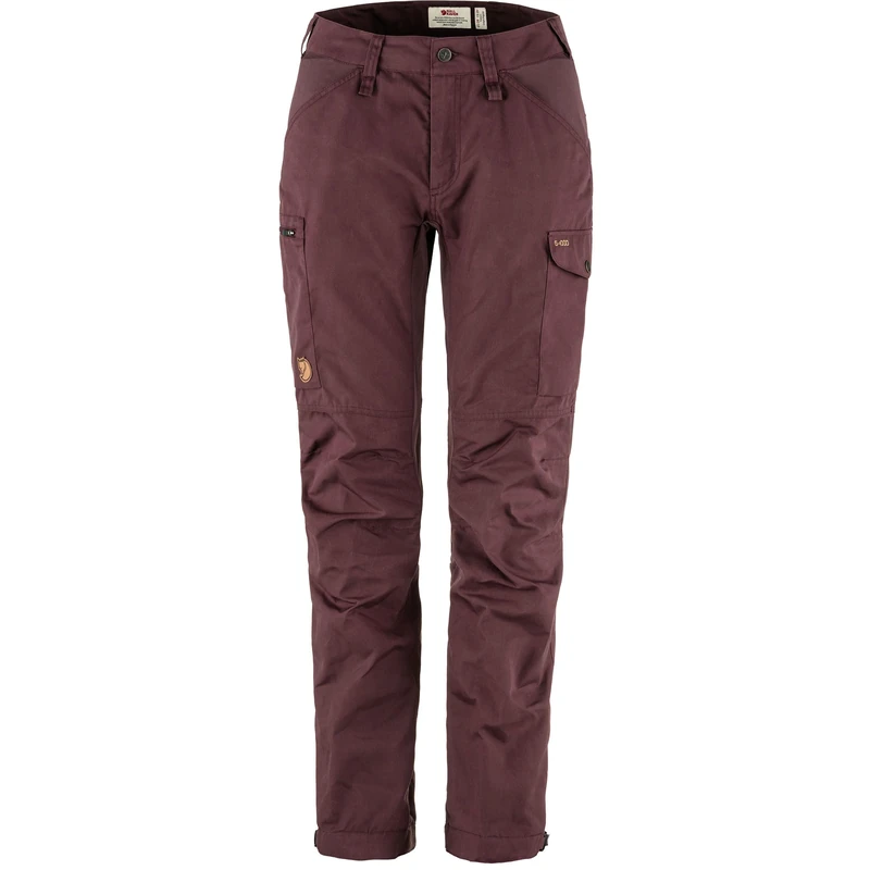 Fjallraven 89829-357 Kaipak Trousers Curved W Pants Women's Port Size 44 - Image 1