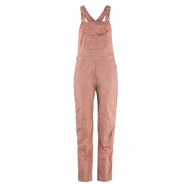 Fjallraven 87030-300 Vardag Dungaree Trousers W Pants Women's Dusty Rose Size S