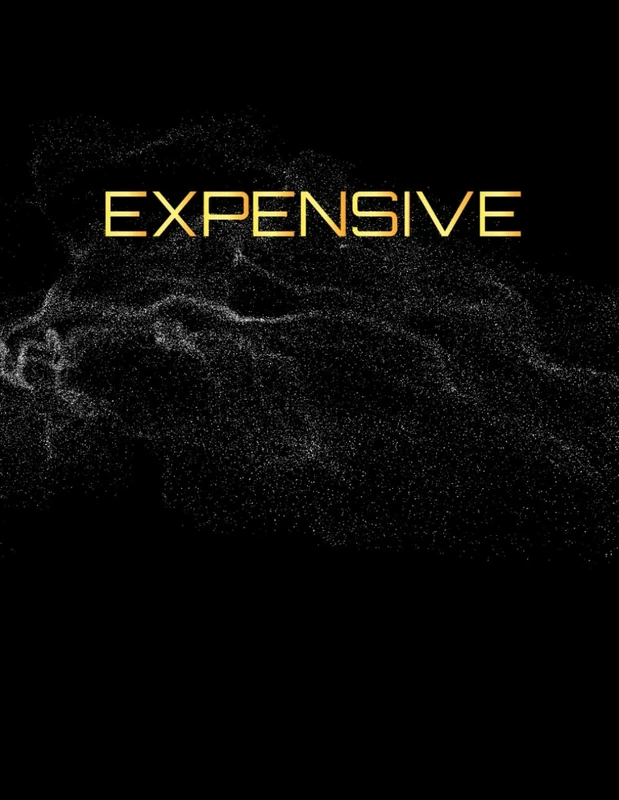 EXPENSIVE - Premium Blank Notebook - 120 pages