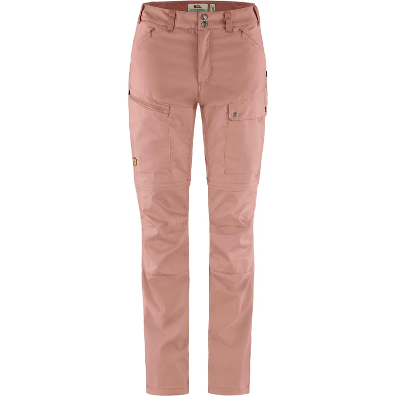 Fjallraven 89834-300 Abisko Midsummer Zip Off Trousers W Pants Women's Dusty Rose Size 44