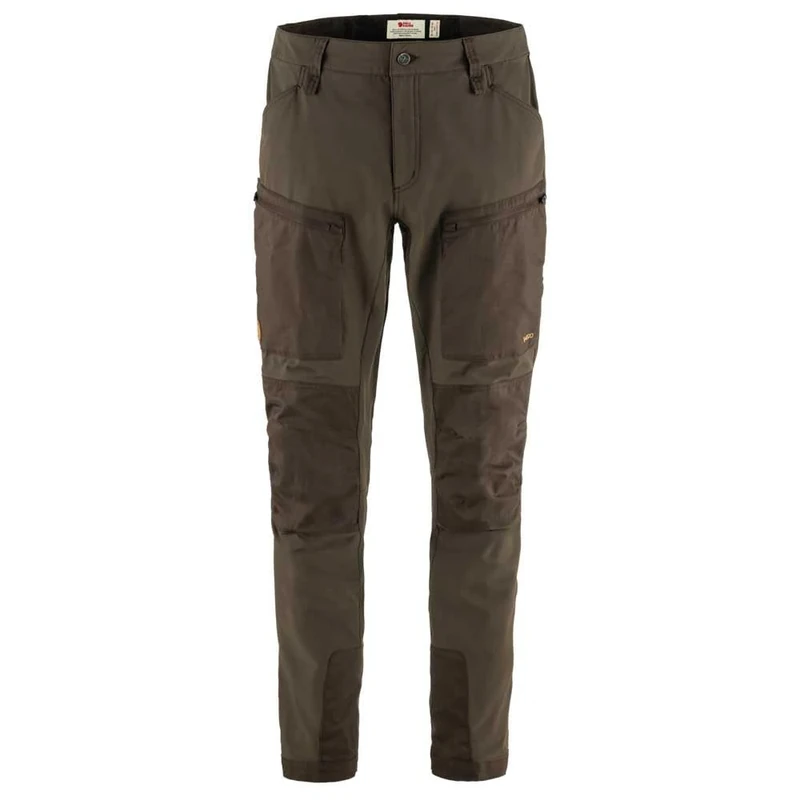 Fjallraven 86411-633 Keb Agile Trousers M Pants Men's Dark Olive Size 46/S