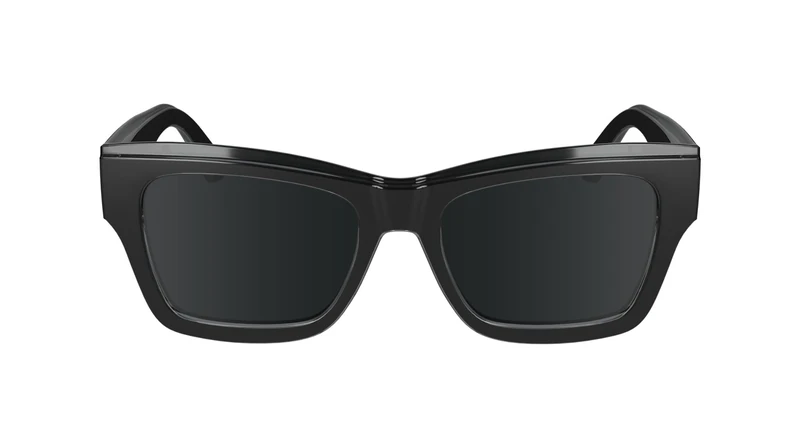 CALVIN KLEIN JEANS Unisex Adult Sunglasses CKJ24609S - Black with Solid Grey Lens