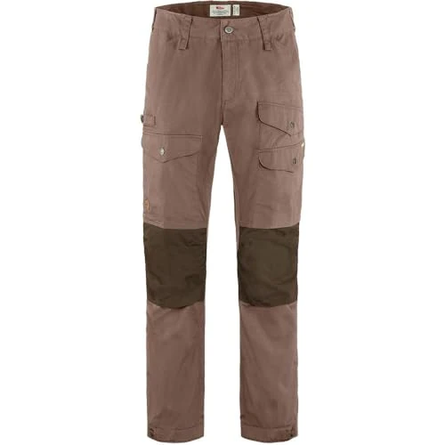 Fjallraven 87178-244-633 Vidda Pro Ventilated TRS M Pants Men's Suede Brown-Dark Olive Size 60/L