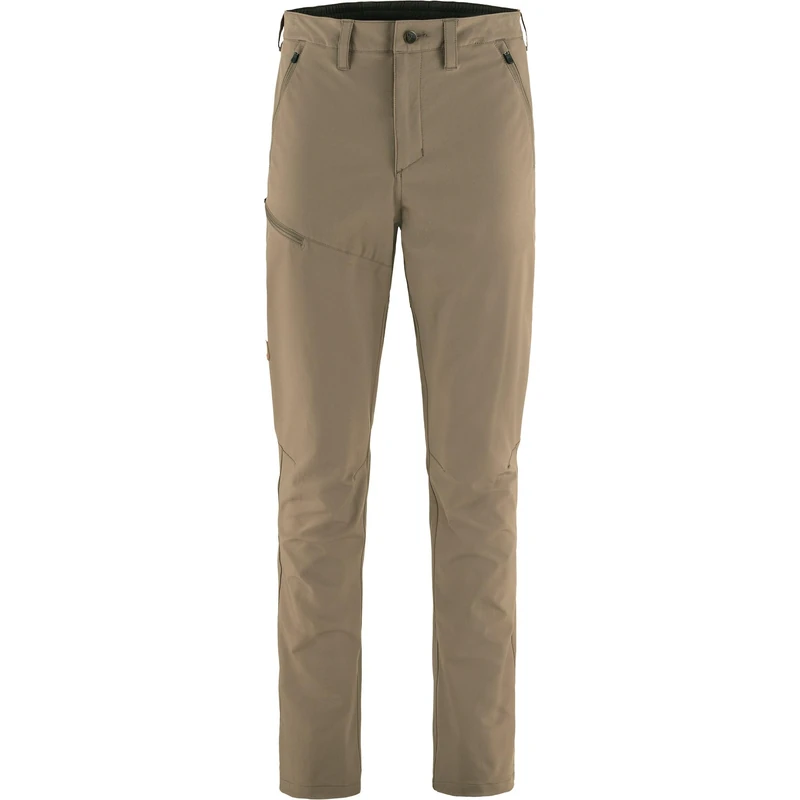 Fjallraven 12200163-244 Abisko Trail Stretch Trousers M Pants Men's Suede Brown Size 58/L