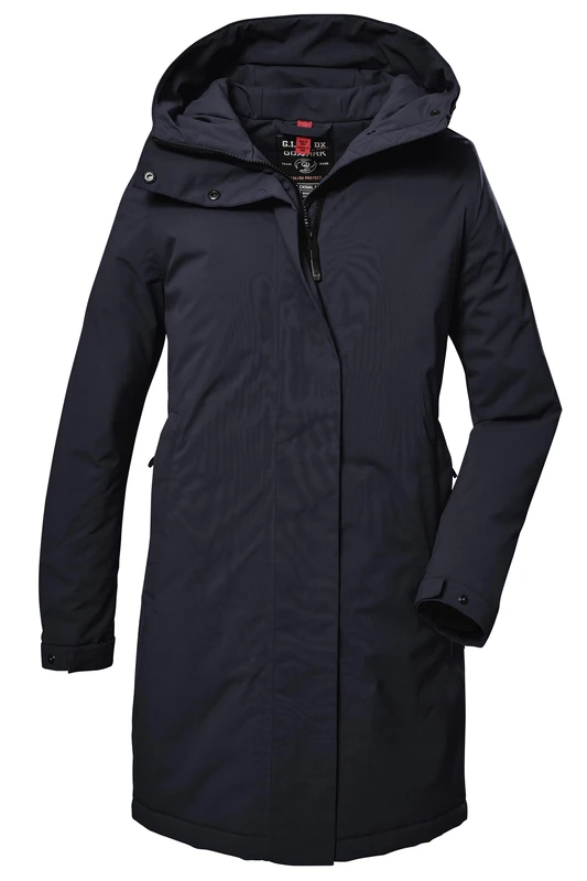 G.I.G.A. DX Women's Gw 73 Wmn Prk Functional Parka with Hood, Charcoal, 36 (EU)