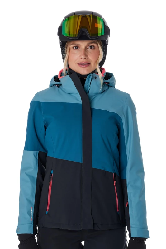 Killtec Women's Ksw 67 Ski Jacket - Ocean Blue, Size 50
