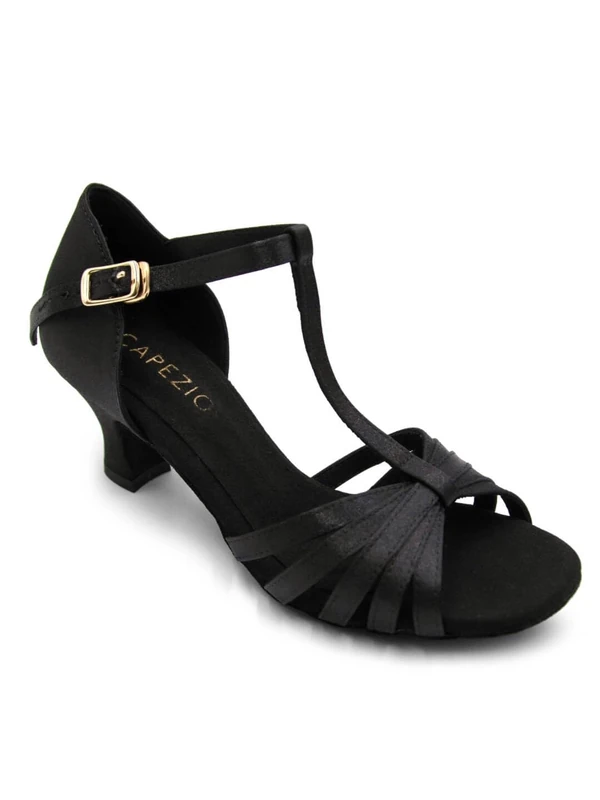 Capezio Women Sara 2" Ballroom Shoe, Black, 10.5